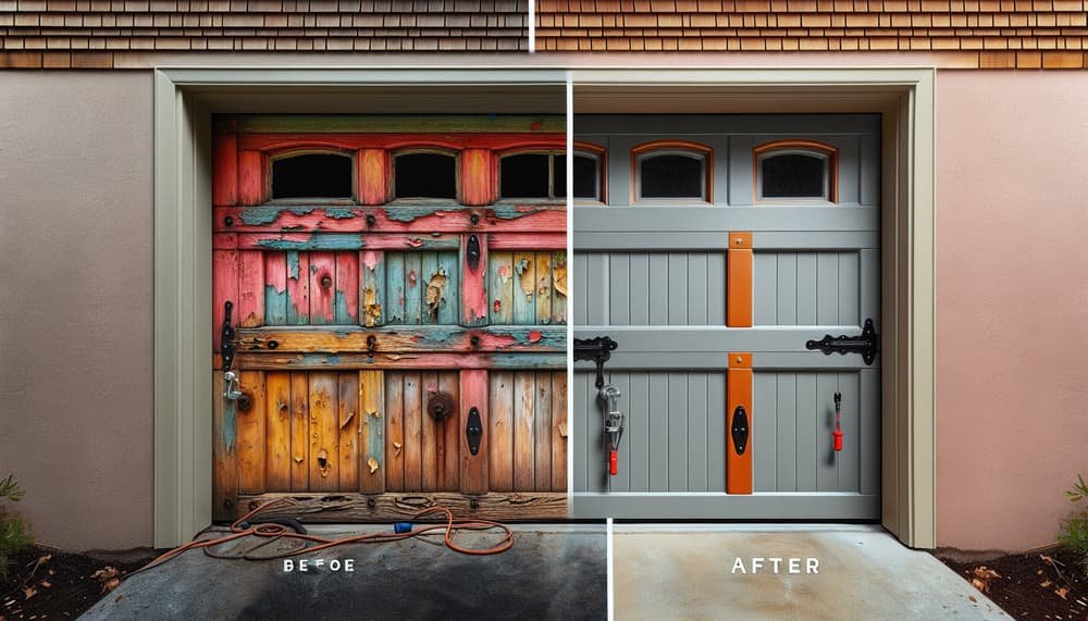 Garage door work in Wilmington