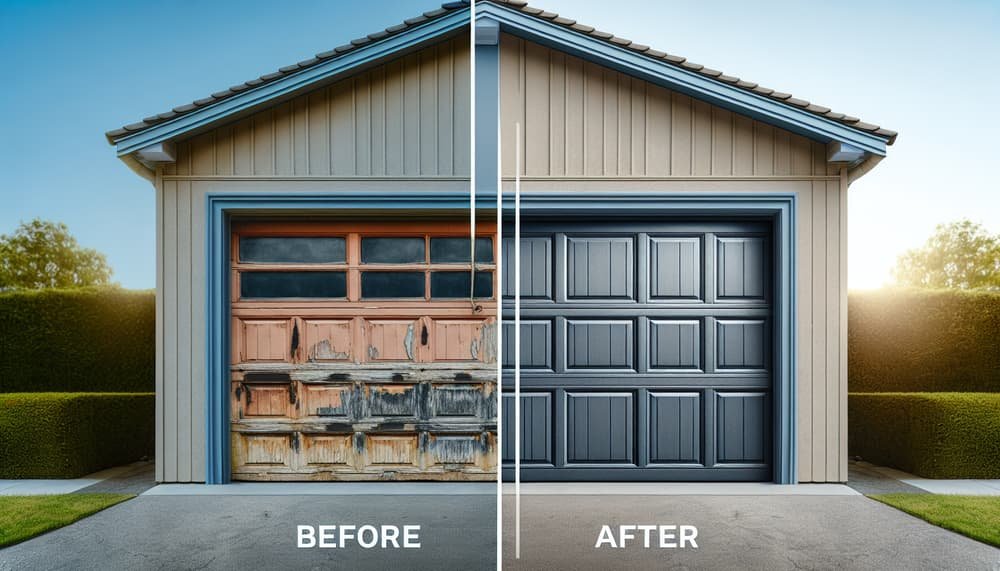 Garage door work in Groveland