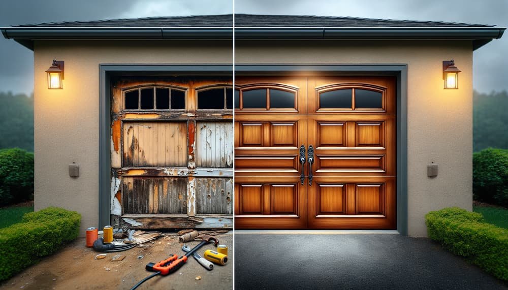 Garage door work in Merrimac