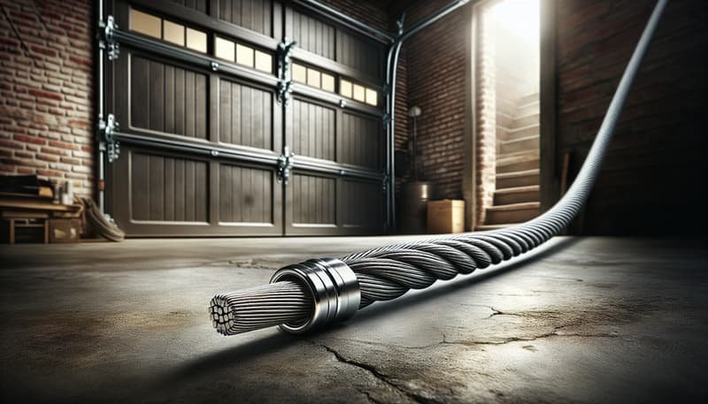 Garage Door Cable Repair in Atkinson