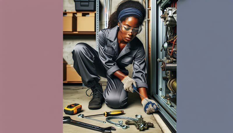 Garage Door Cable Repair in Andover