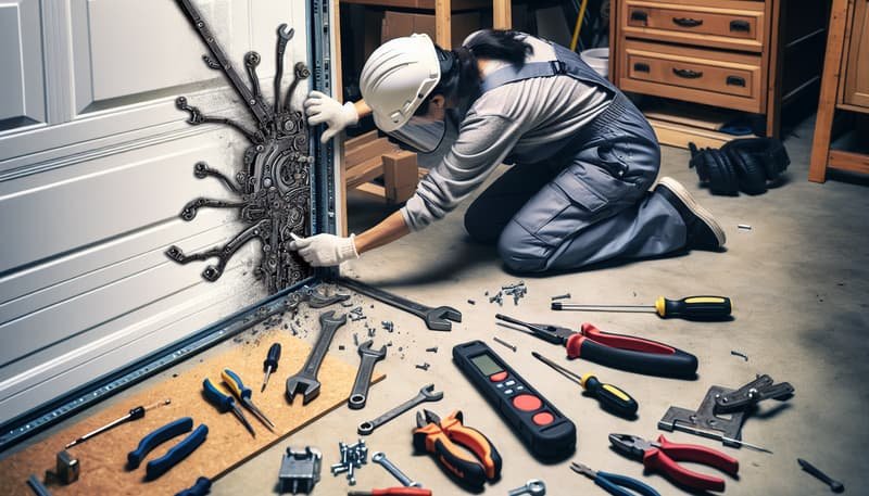 Garage Door Panel Replacement service in Boxford